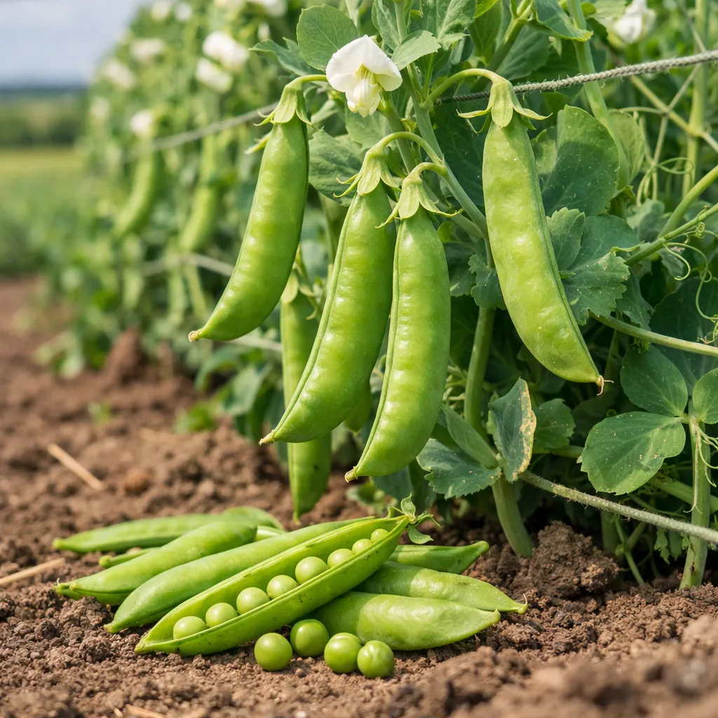 Groszek cukrowy – Pisum sativum var. saccharatum (warzywo)