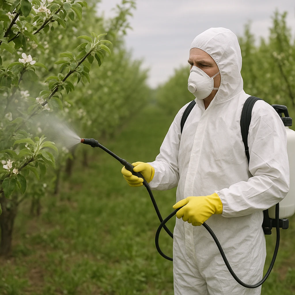 Ochrona sadów przed bakterią Pseudomonas