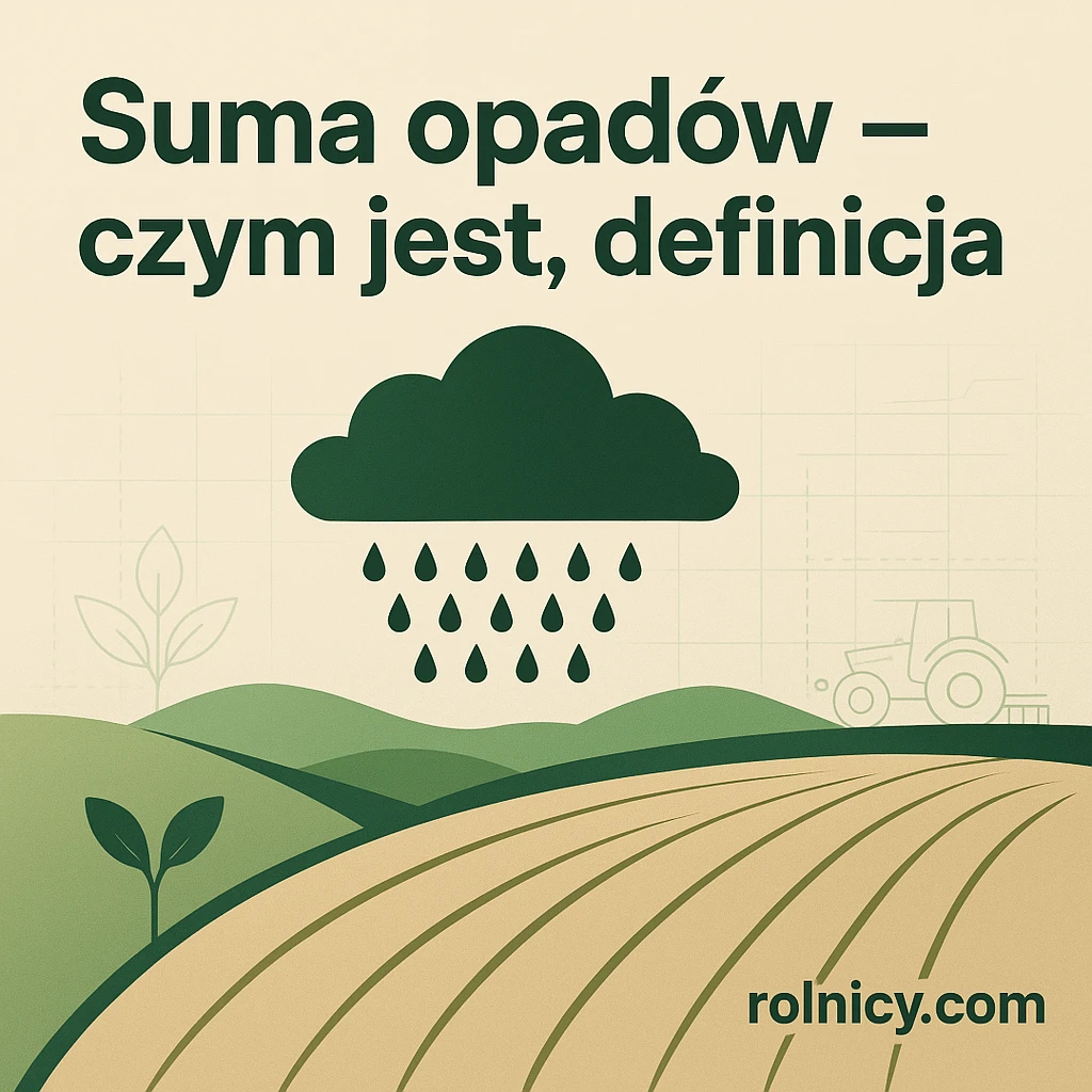 Suma opadów – czym jest, definicja