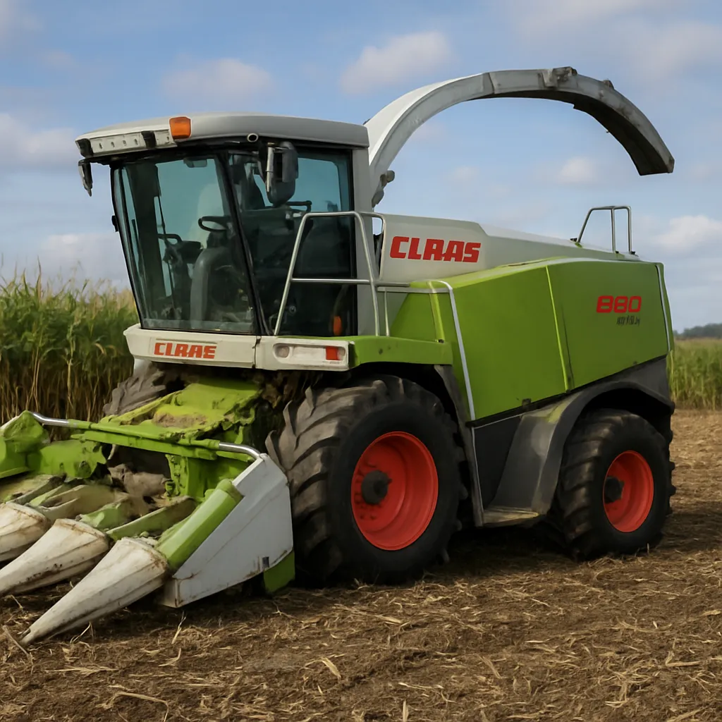 Claas Jaguar 860 – sieczkarnia polowa Claas