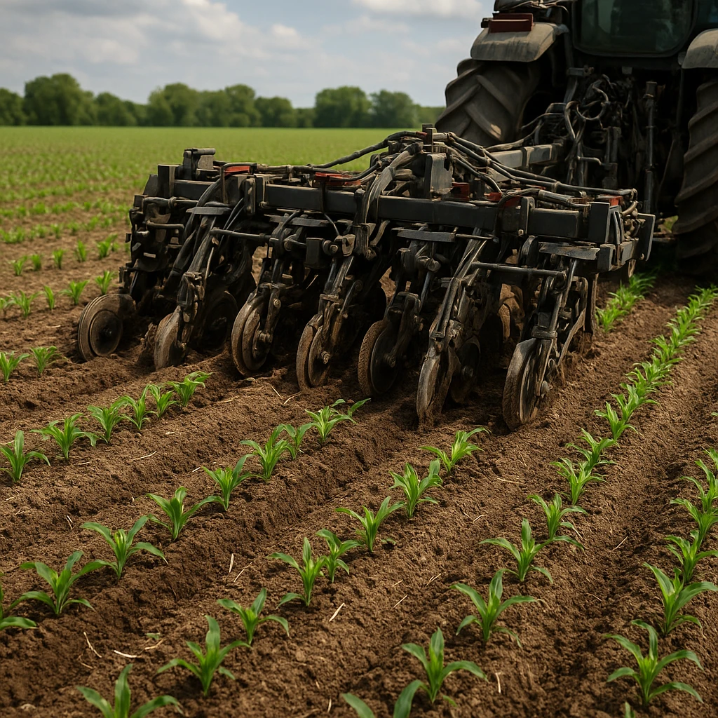 Uprawa w systemie strip-till w rolnictwie ekologicznym