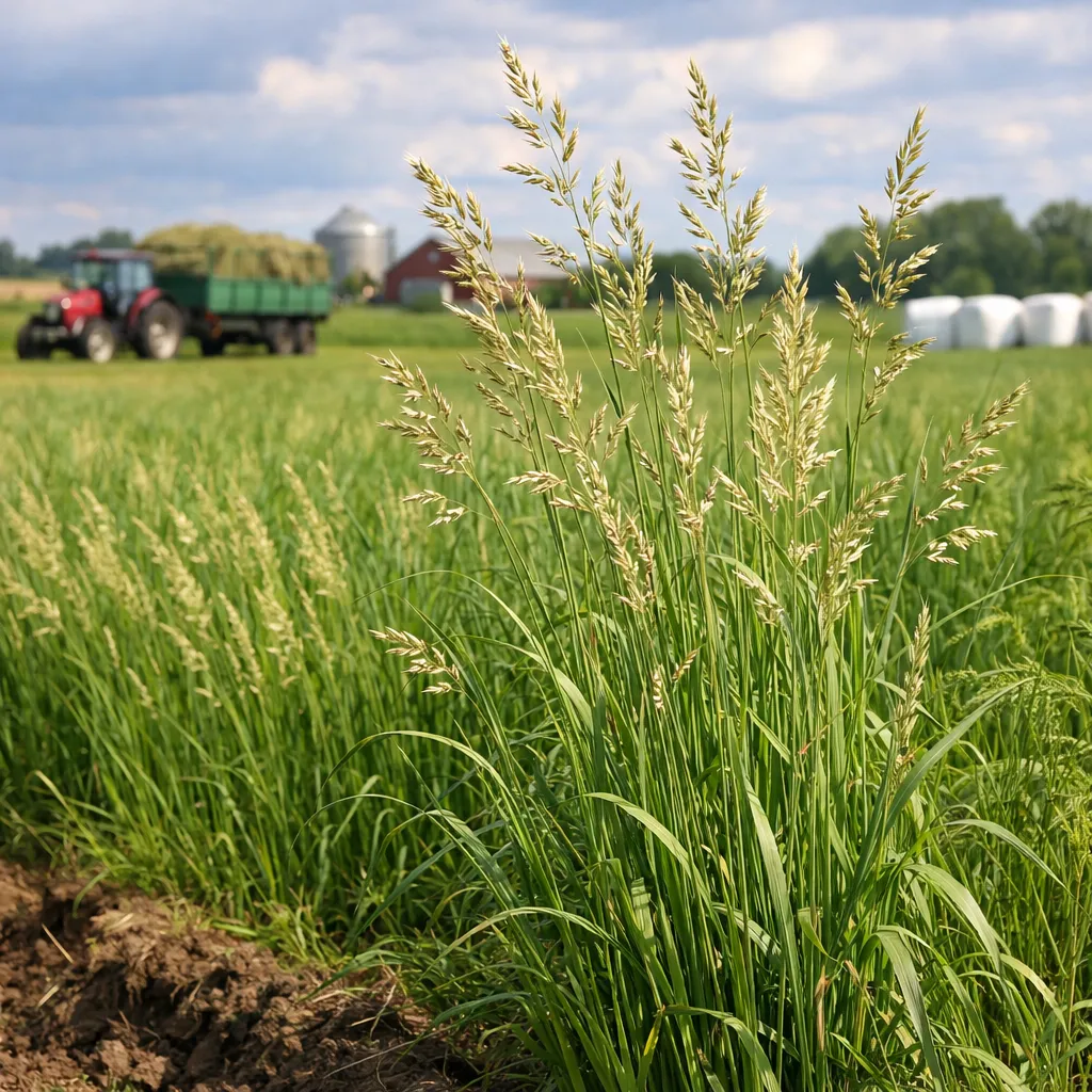 Rajgras wyniosły – Arrhenatherum elatius (roślina pastewna)