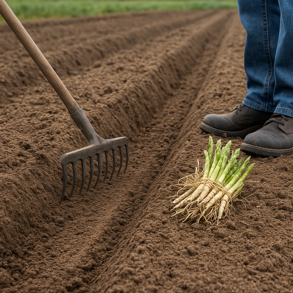 Jak przygotować stanowisko pod plantację szparagów