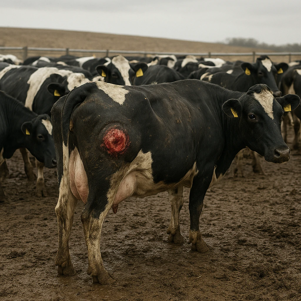 Zakażenia Staphylococcus aureus w stadzie krów