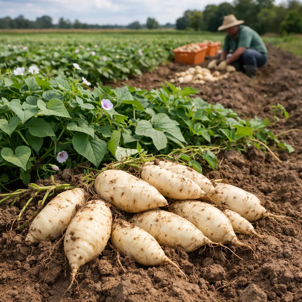 Batata biała – Ipomoea batatas (roślina okopowa)