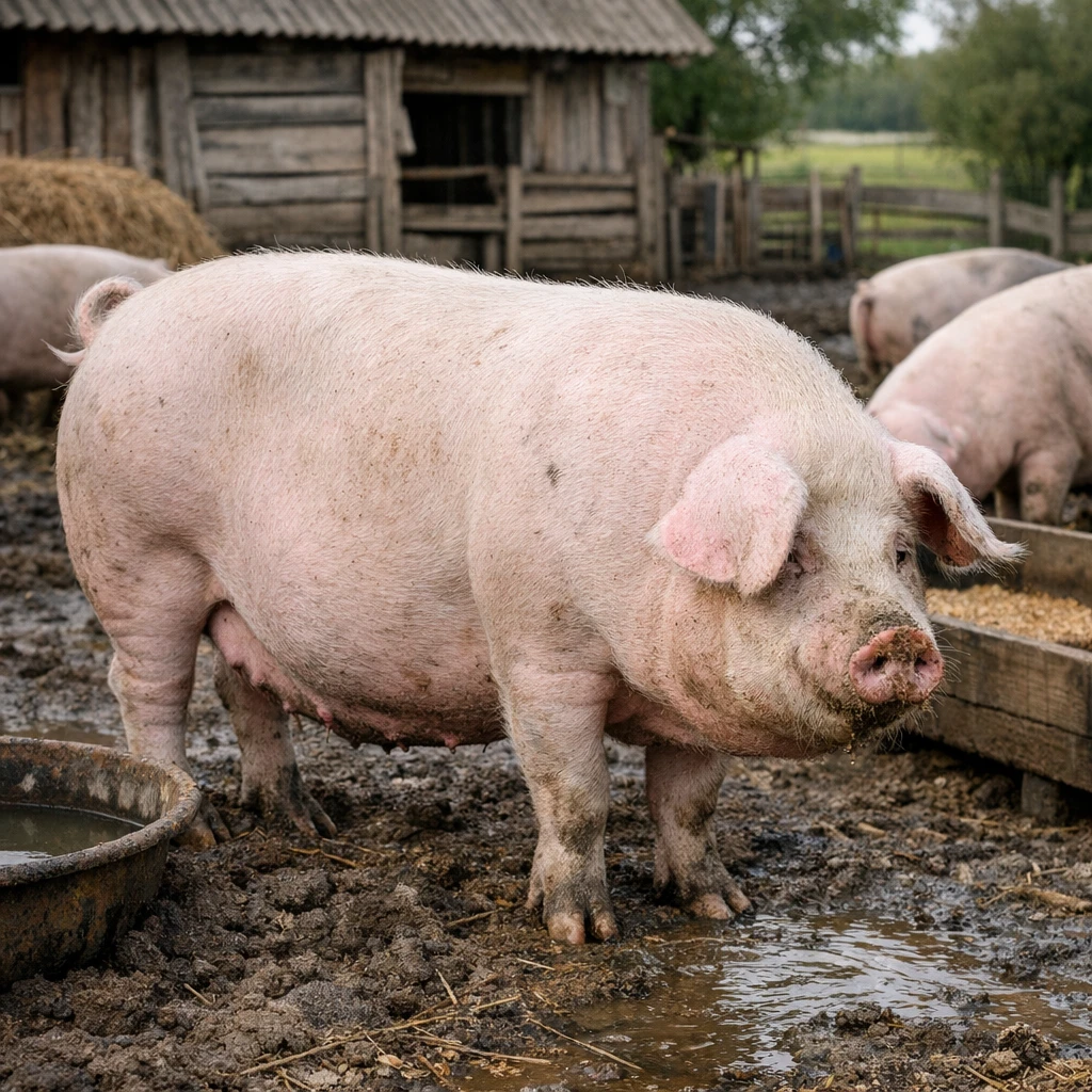 Caruncho – Sus scrofa domesticus – trzoda chlewna