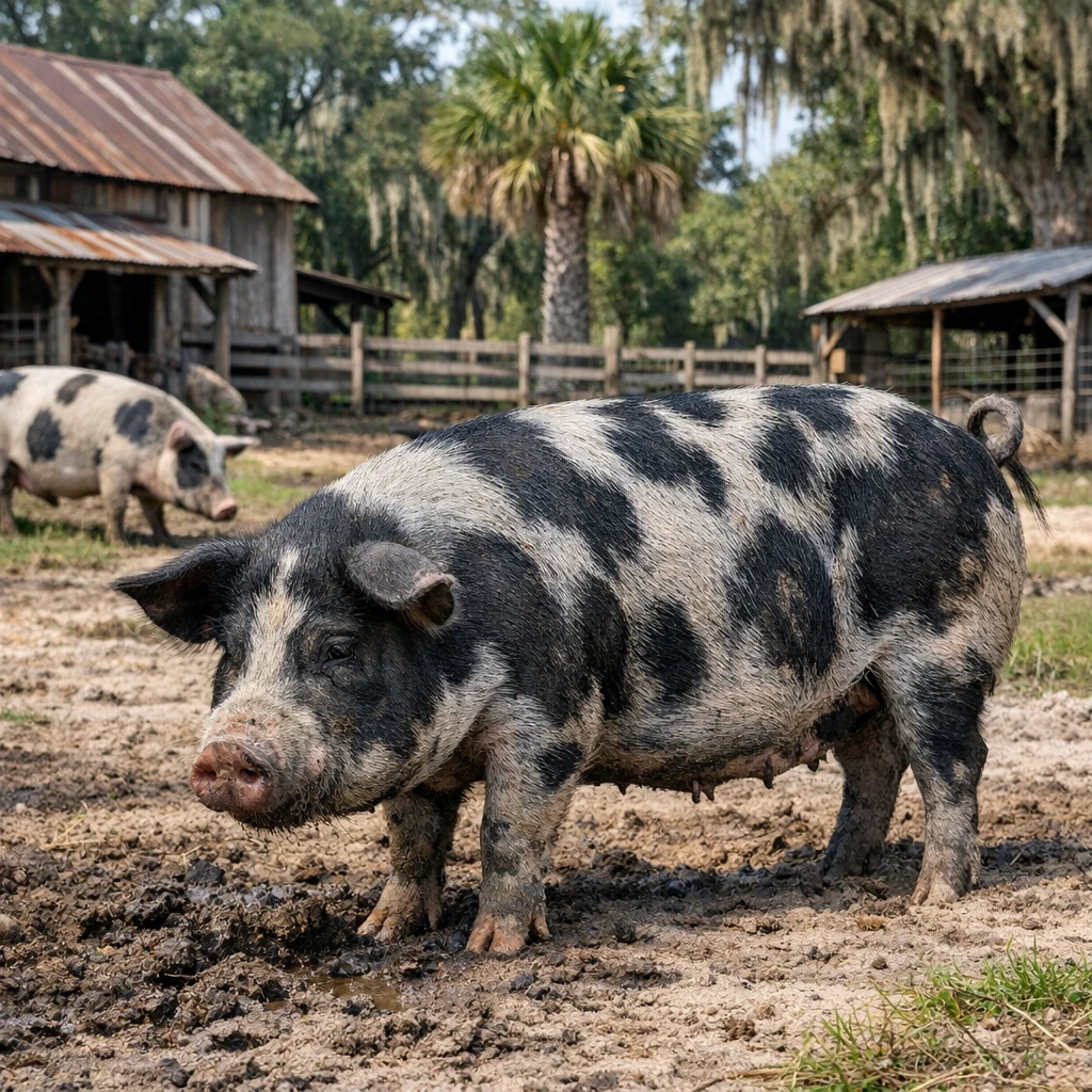 Florida Cracker – Sus scrofa domesticus – trzoda chlewna