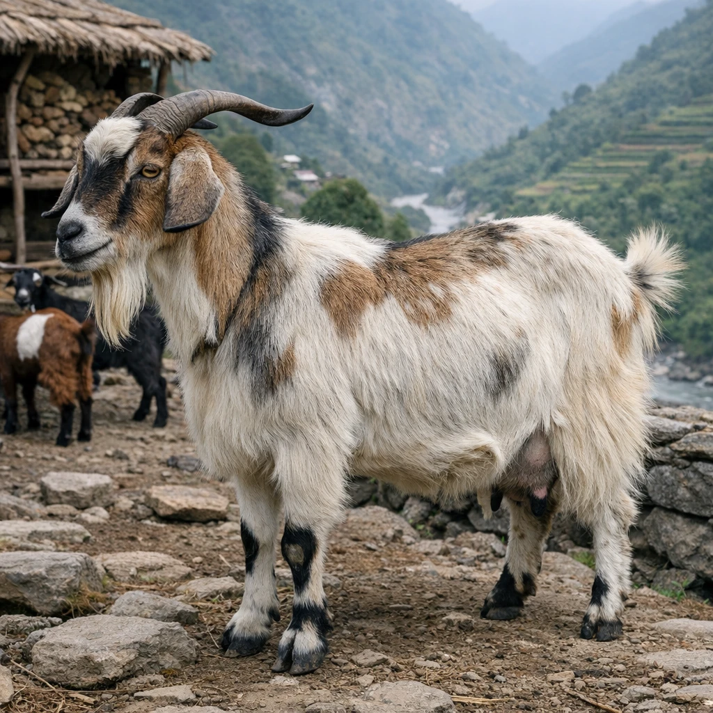 Bajhang – Capra hircus – koza ogólnoużytkowa
