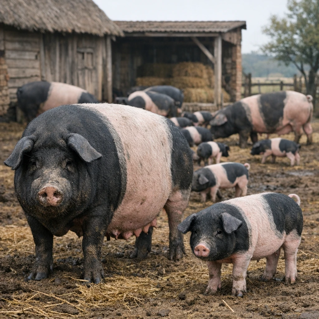 Moura – Sus scrofa domesticus – trzoda chlewna