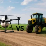 DJI Agras T50 vs opryskiwacz samojezdny – porównanie kosztów