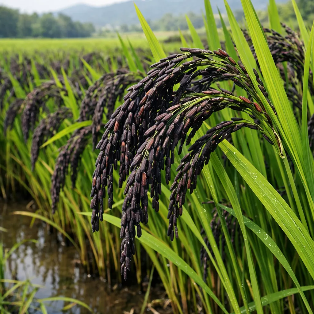 Ryż czarny – Oryza sativa (zboże)