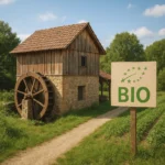 Mały młyn w gospodarstwie BIO