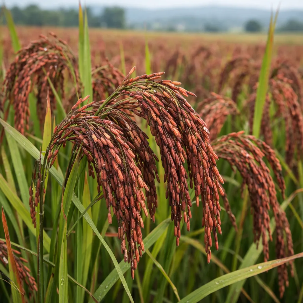 Ryż czerwony – Oryza sativa (zboże)
