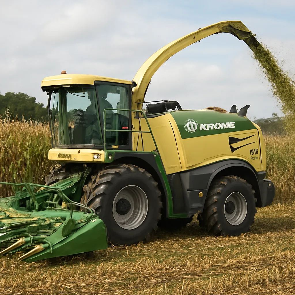 Krone Big X 1000 – sieczkarnia polowa Krone