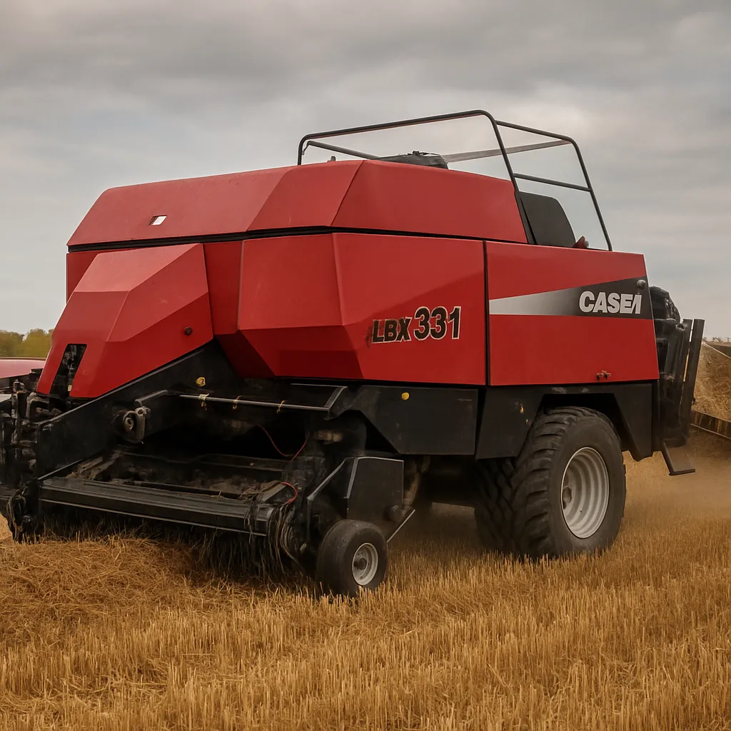 Case IH LBX 331 – prasa rolnicza Case IH
