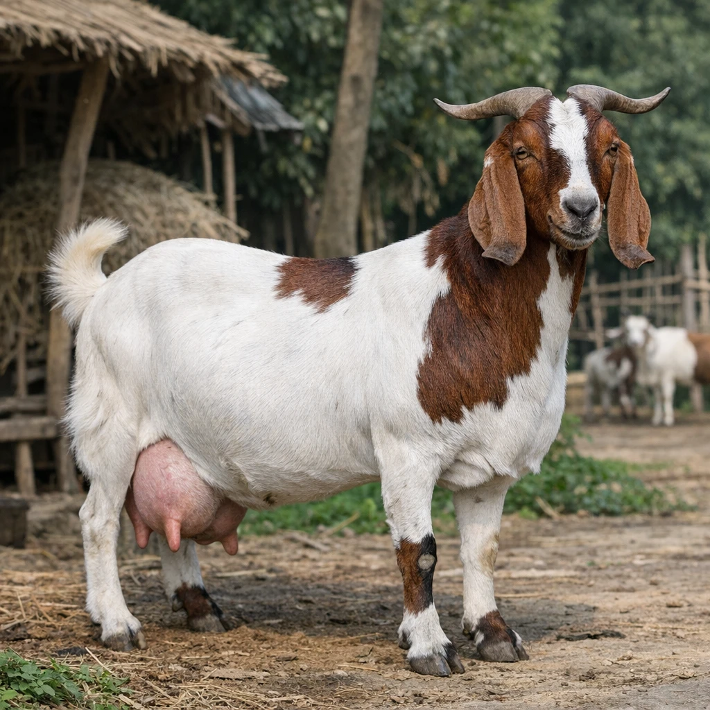 Bangladeshi Jamunapari – Capra hircus – koza mleczna