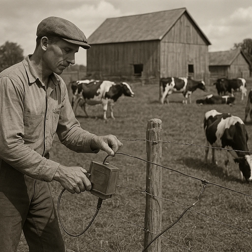 Kiedy po raz pierwszy użyto elektrycznych pastuchów?