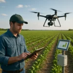 Integracja dronów z systemem zarządzania gospodarstwem