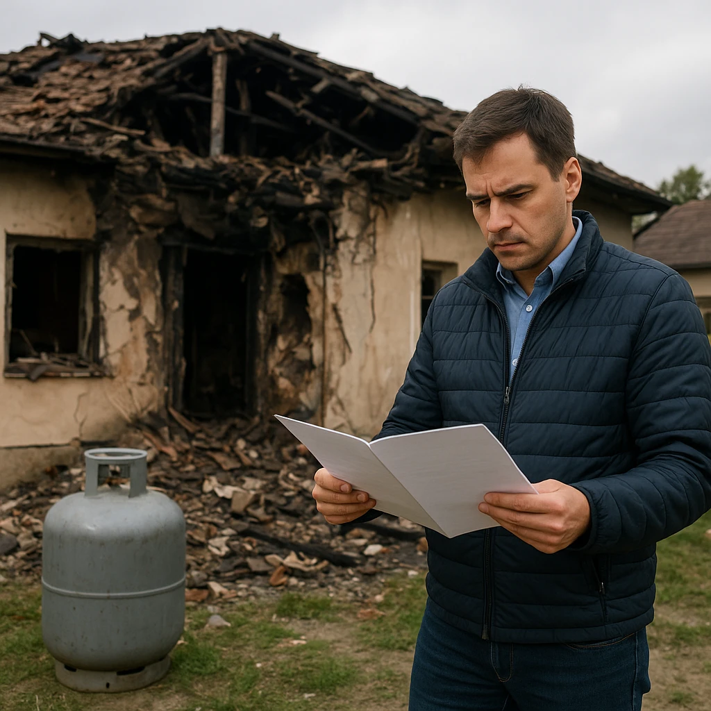 Ubezpieczenie szkód w wyniku wybuchu gazu