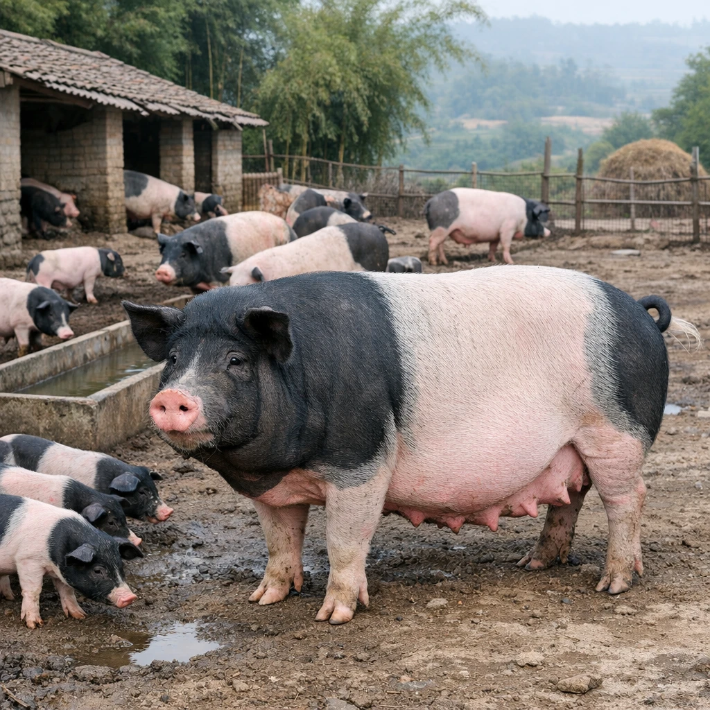 Neijiang – Sus scrofa domesticus – trzoda chlewna