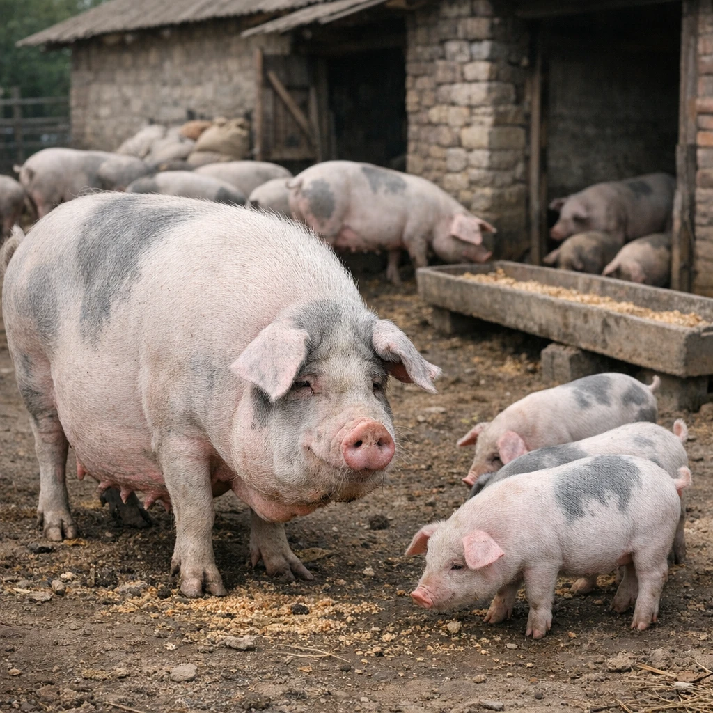 Qingping – Sus scrofa domesticus – trzoda chlewna