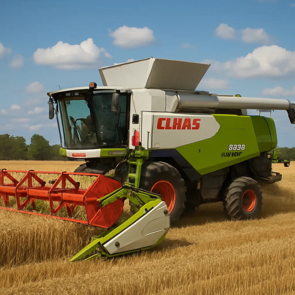 Kombajn Zbożowy Lexion 6400 – Claas