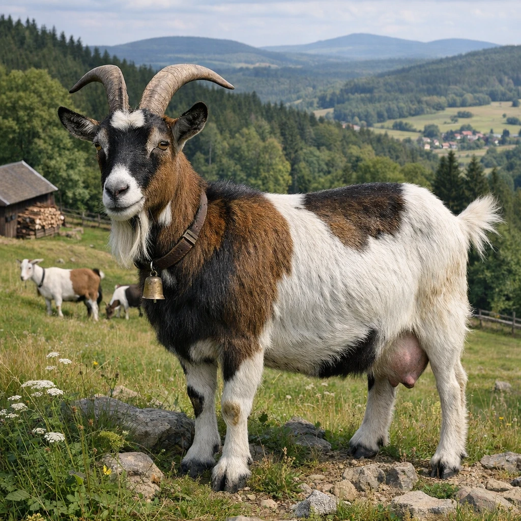 Erzgebirge – Capra hircus – koza ogólnoużytkowa