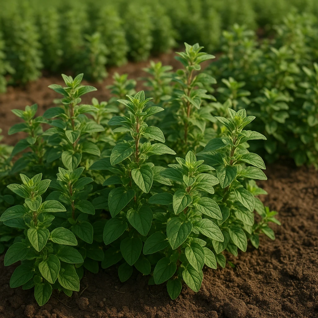 Plantacja oregano greckiego – wyższa zawartość olejków