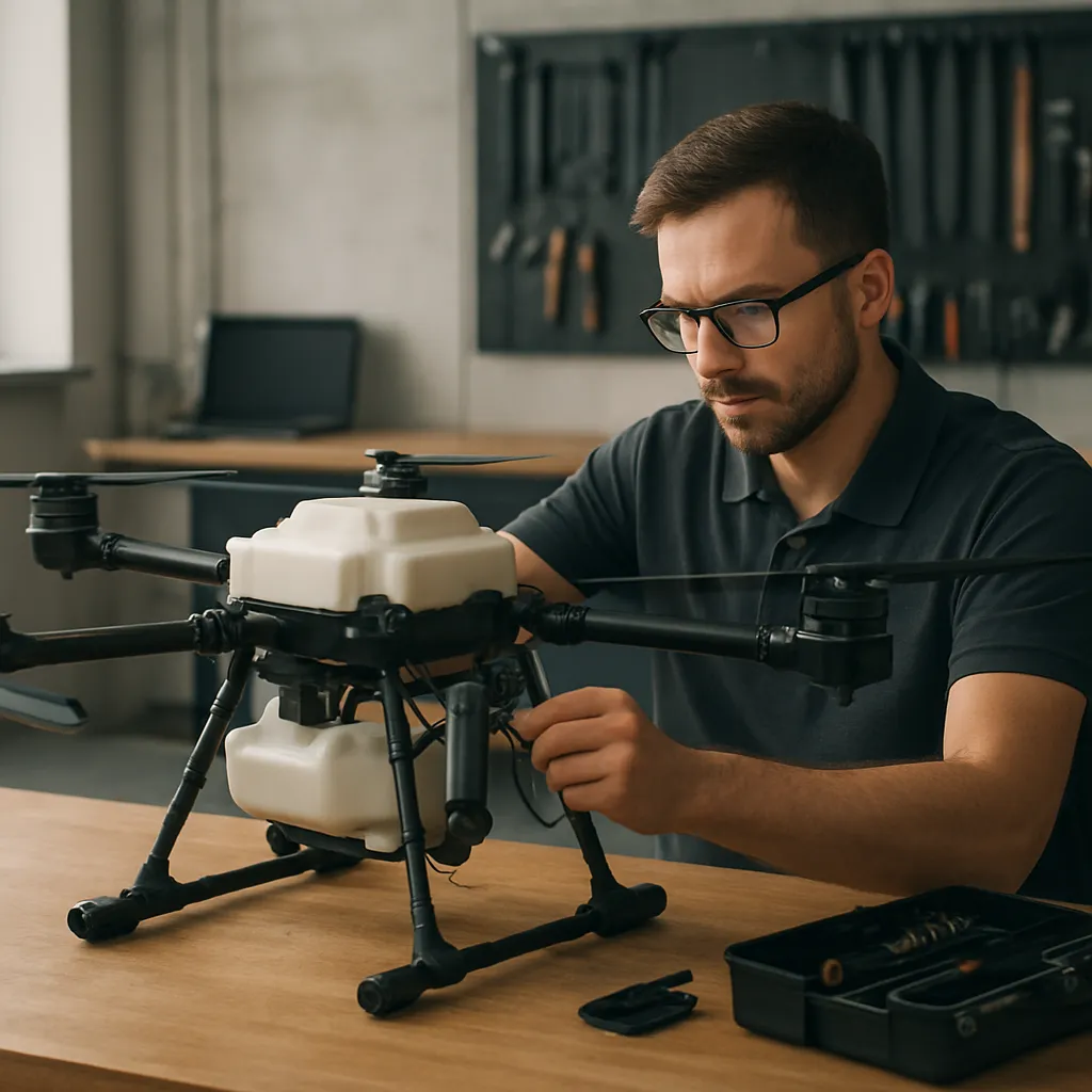 Jak wygląda serwis gwarancyjny dronów rolniczych