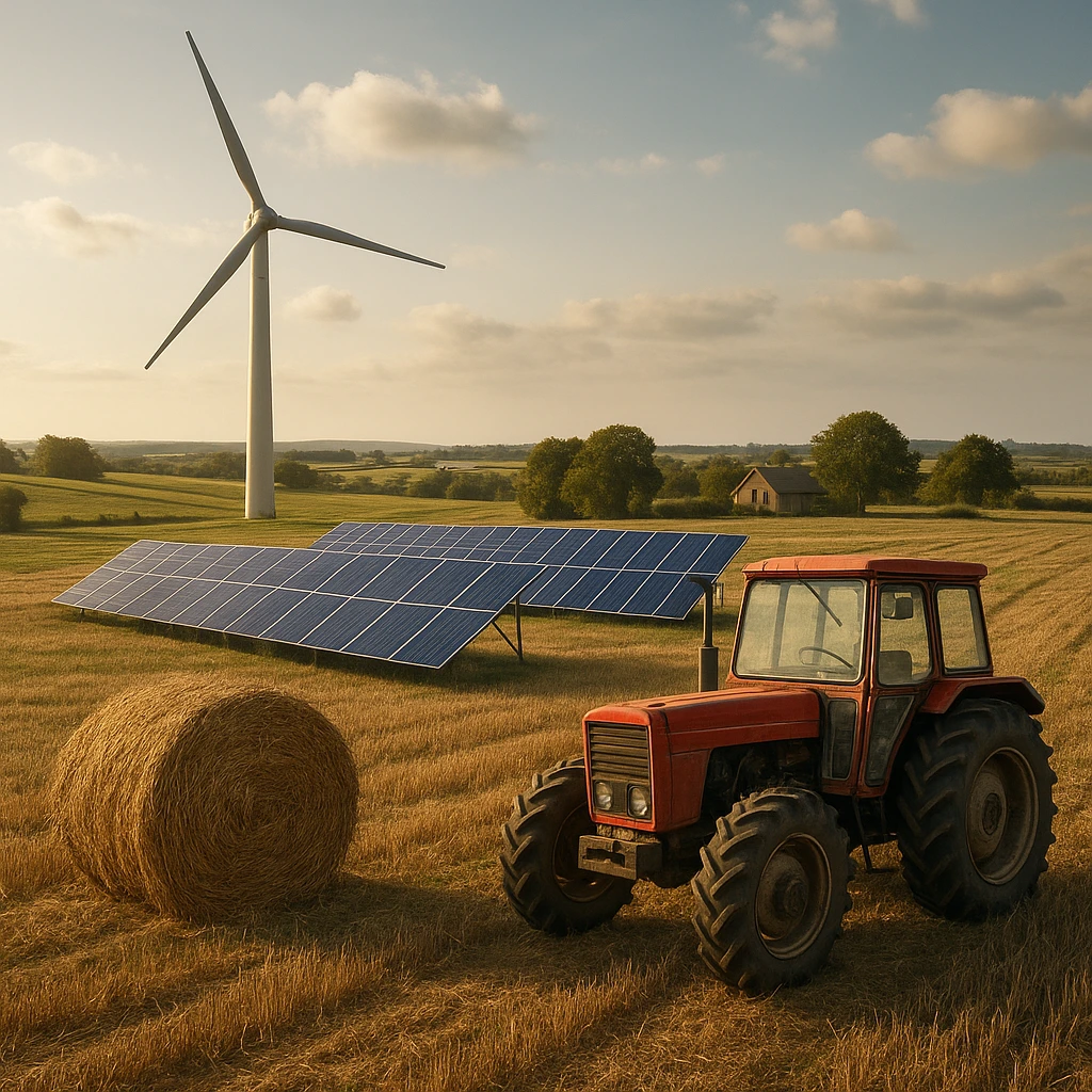 Historia wykorzystania energii odnawialnej w gospodarstwach