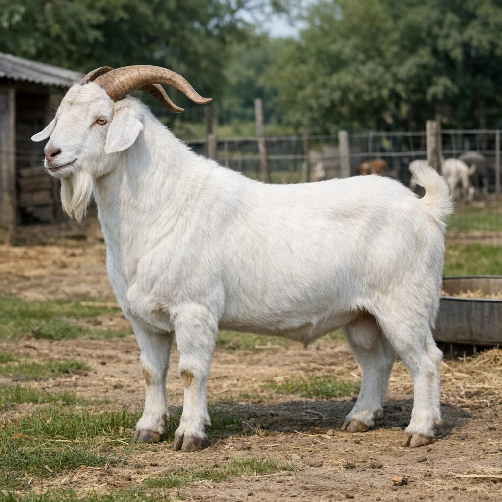 Borno White – Capra hircus – koza mięsna