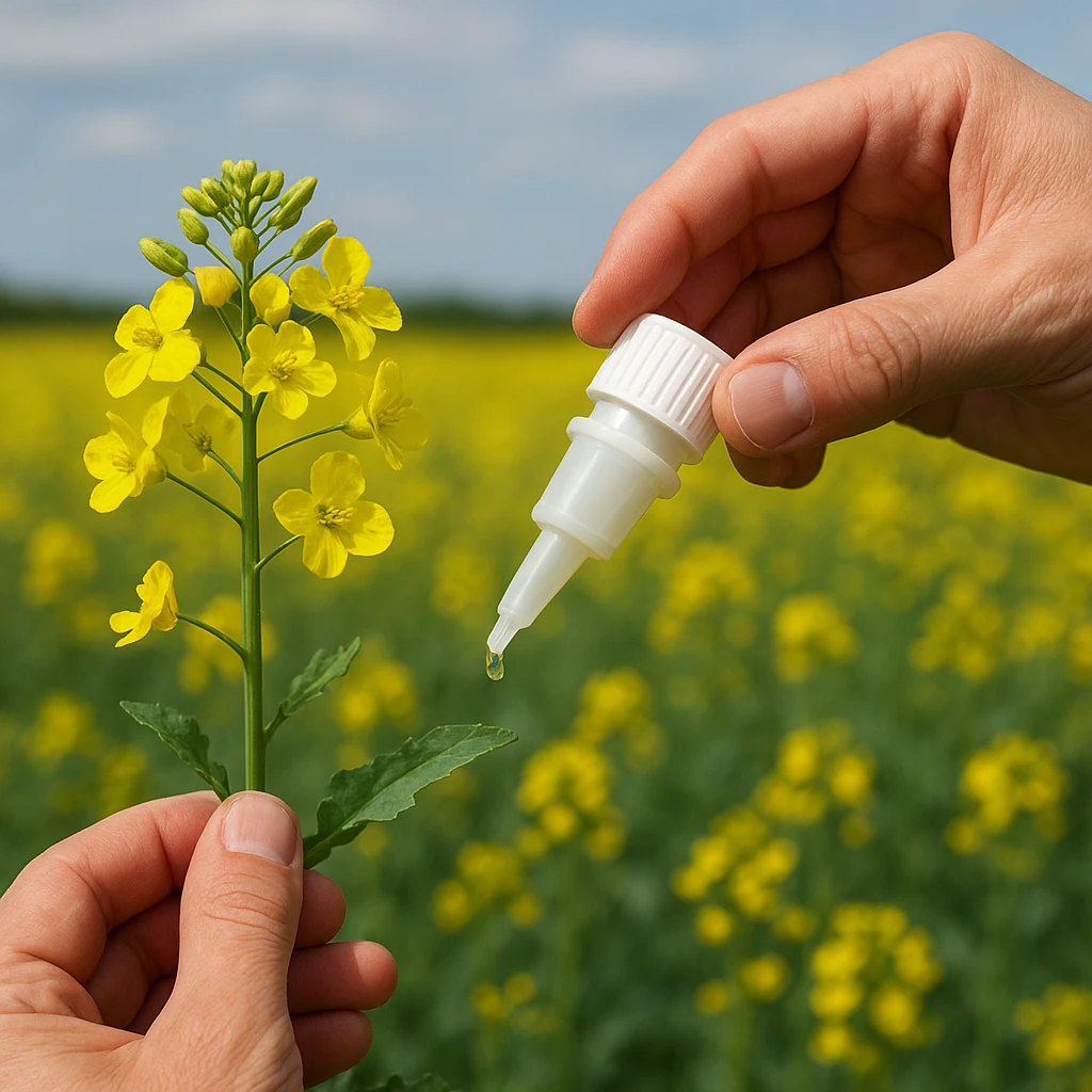 Zastosowanie biostymulatorów w rzepaku