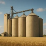 Kiedy powstały pierwsze magazyny zbożowe typu silos?