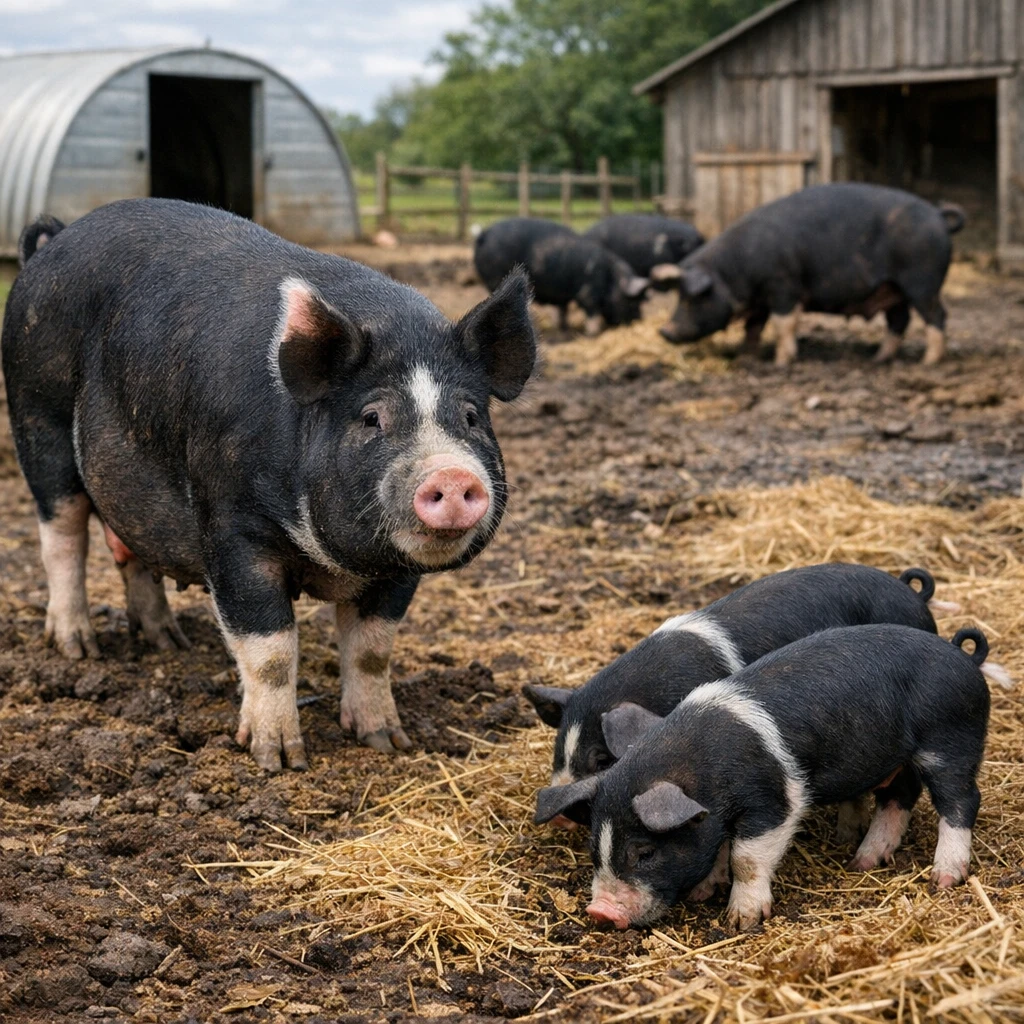 Berkshire Kurobuta – Sus scrofa domesticus – trzoda chlewna