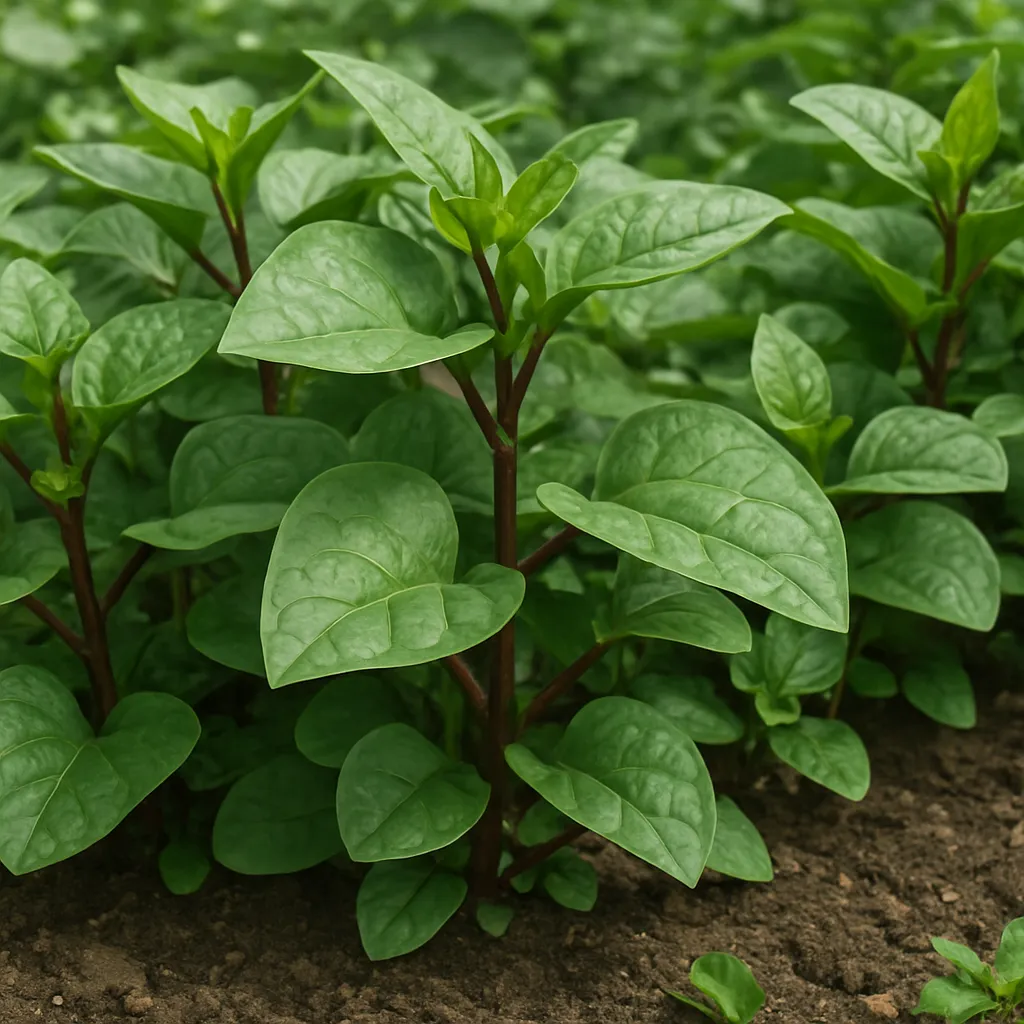 Uprawa malabar spinach