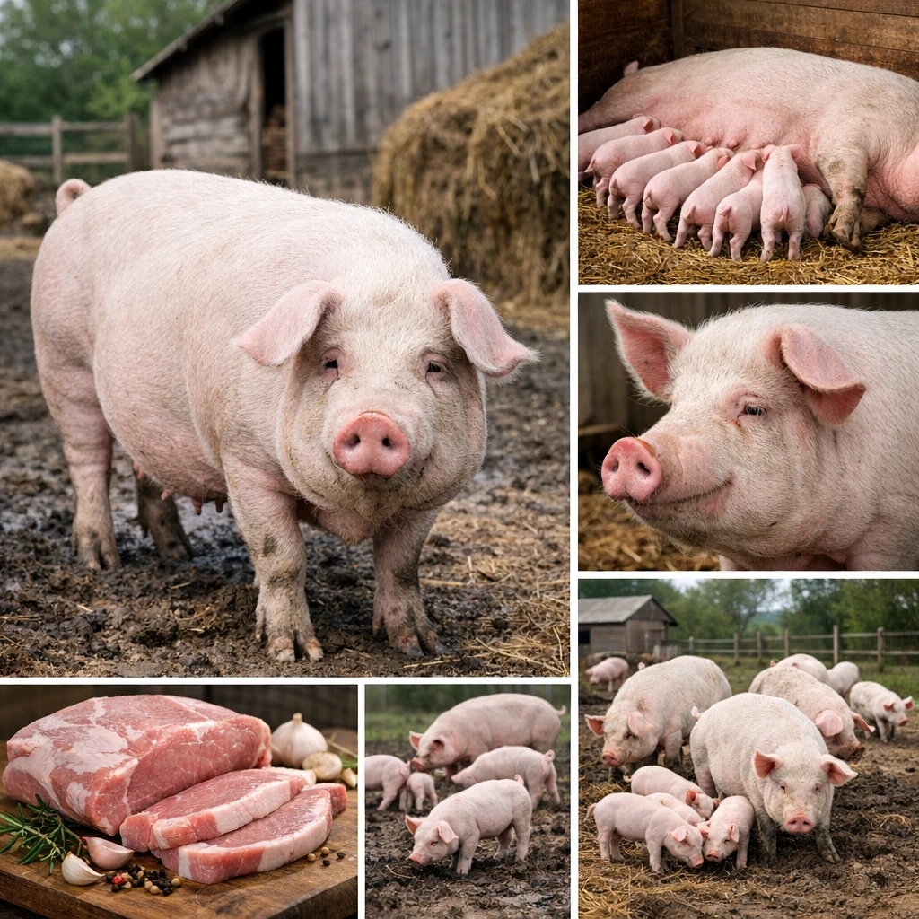 Putian – Sus scrofa domesticus – trzoda chlewna