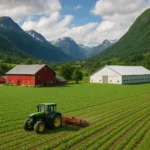 Największe gospodarstwa rolne w Norwegii – jak radzą sobie z klimatem?
