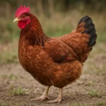 Poulet du Poitou – Gallus gallus domesticus – kura