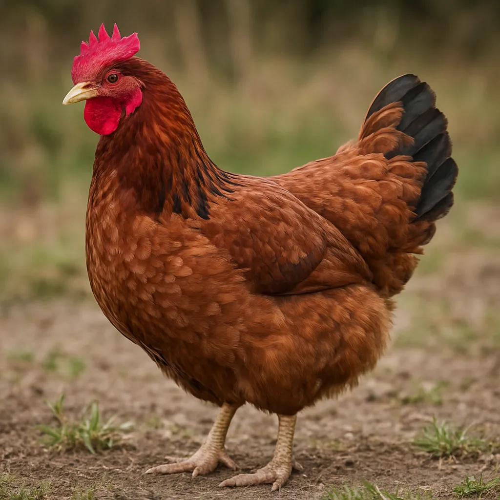 Poulet du Poitou – Gallus gallus domesticus – kura