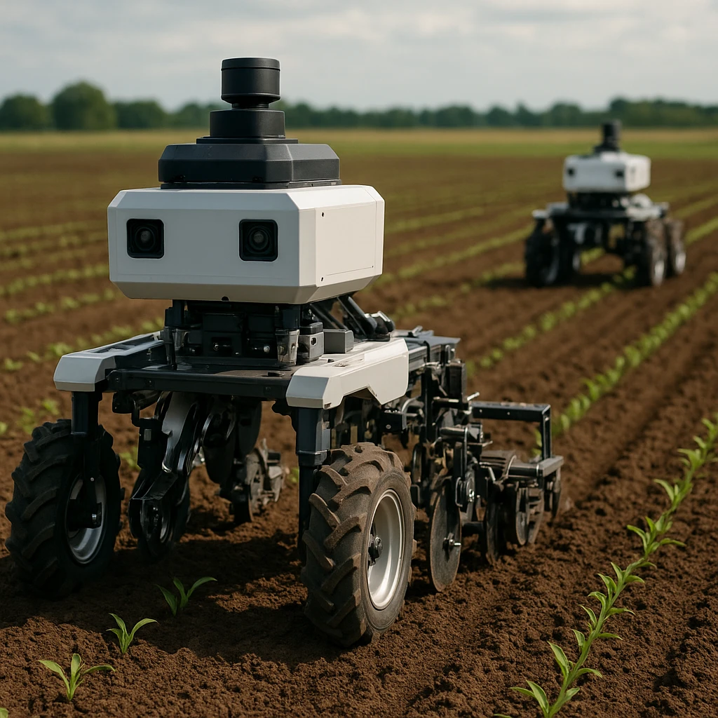 Roboty autonomiczne do siewu i pielęgnacji upraw