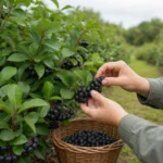 Aronia kiedy zbiory