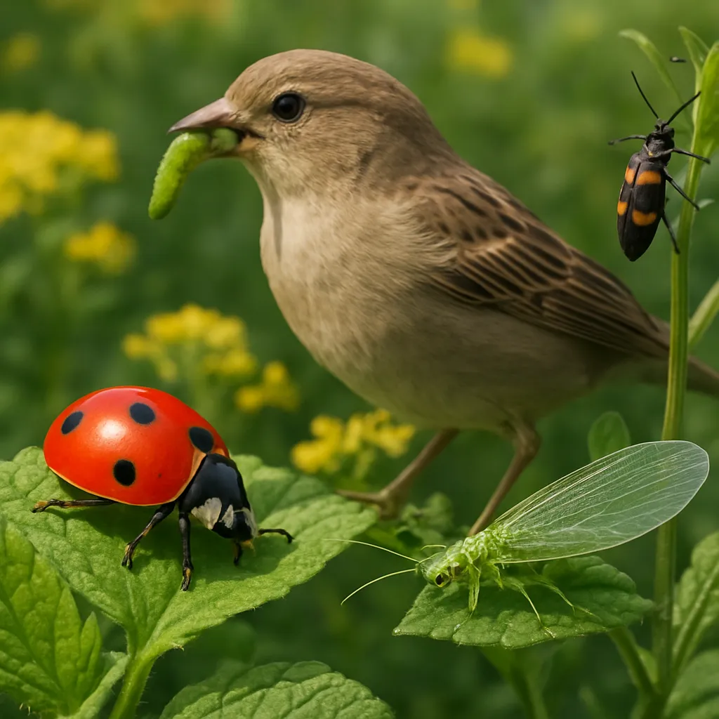 Jak wspierać naturalnych wrogów szkodników