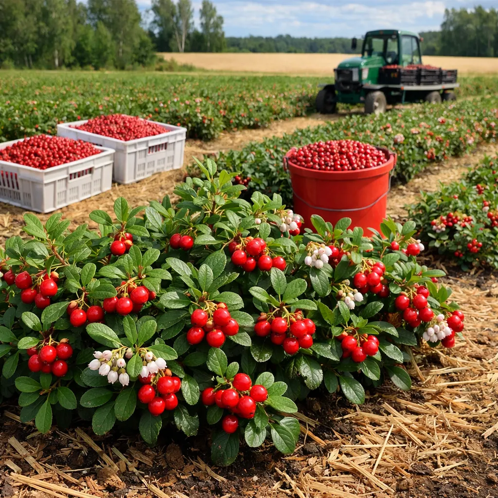 Borówka brusznica – Vaccinium vitis-idaea (roślina sadownicza)