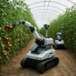 Roboty do zbioru pomidorów w tunelach