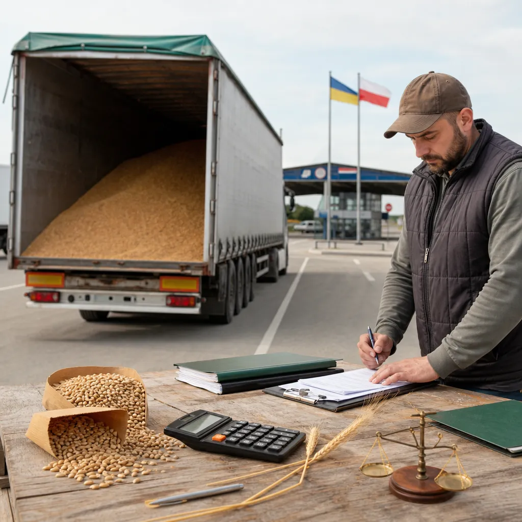 Import zboża z Ukrainy do Polski