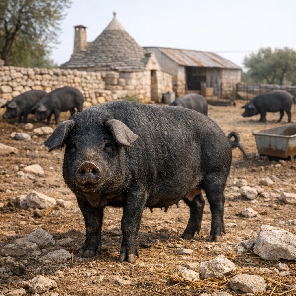 Apulian Black – Sus scrofa domesticus – trzoda chlewna