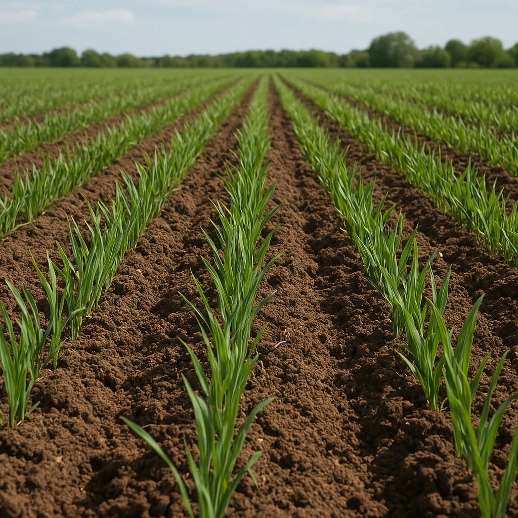 Zboża w uprawie pasowej strip-till