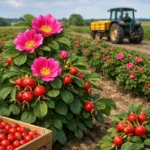 Róża jadalna – Rosa rugosa (roślina sadownicza)