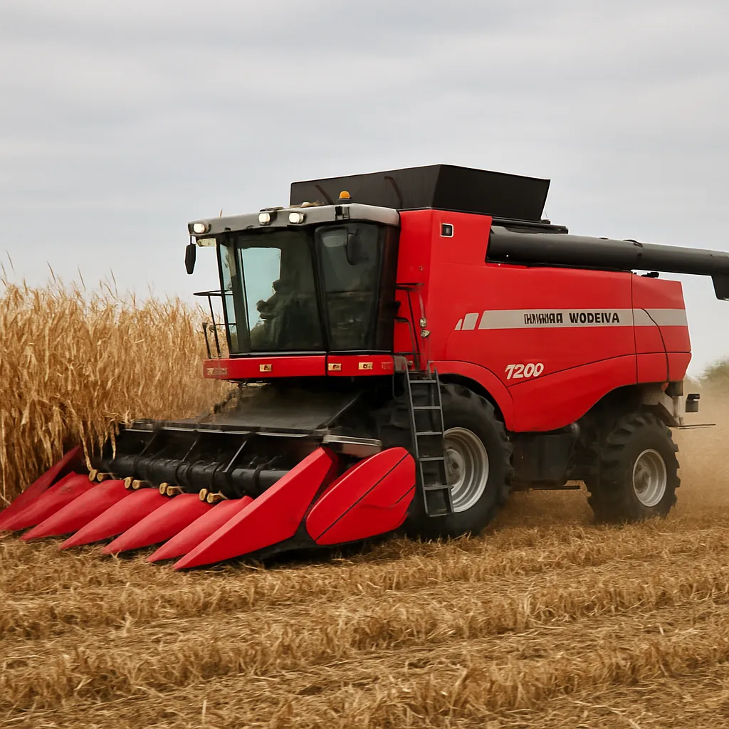 Massey Ferguson 7260 – sieczkarnia polowa Massey Ferguson