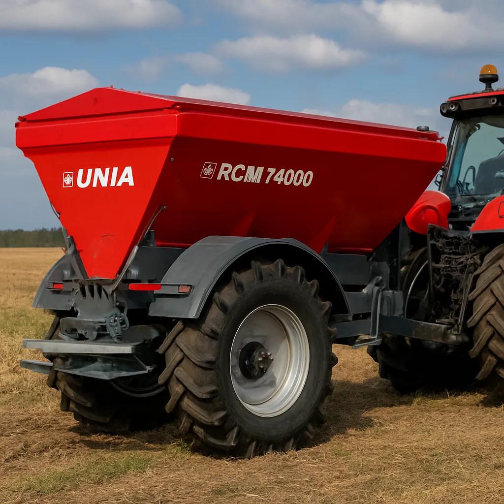 Unia RCW 14000 – rozsiewacz nawozów Unia